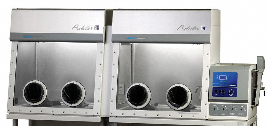 Glovebox, SS, Filtered, 31x45-3/4 In