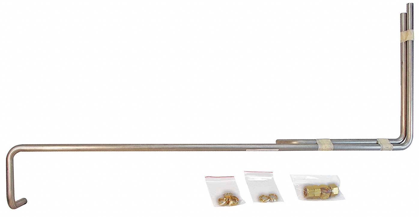 Hard-Ducted Circulation Tubing Kit: Hard-Ducted Circulation Tubing Kit, 15 in Overall Lg