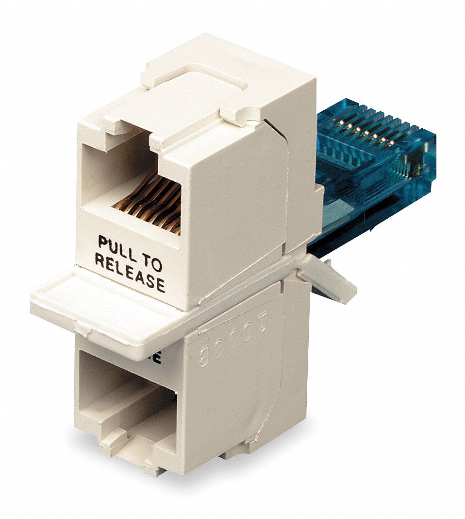 6MH57 - Adapter Parallel RJ45 Duplex 4 Contacts
