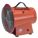 CONFINED SPACE FAN, 120 V AC, 8 IN DUCT DIAMETER, 1/3 HORSEPOWER, 3, 200 RPM BLOWER/FAN SPEED, ORANGE