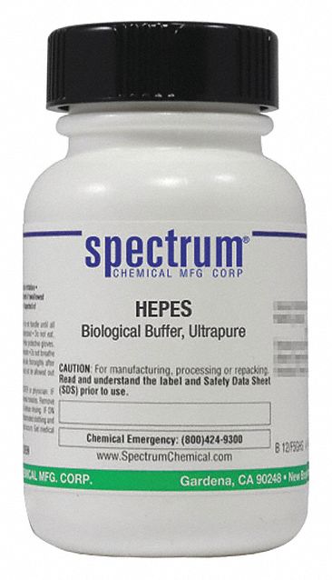 HEPES, Biological Buffer, Ultrapure, 25g