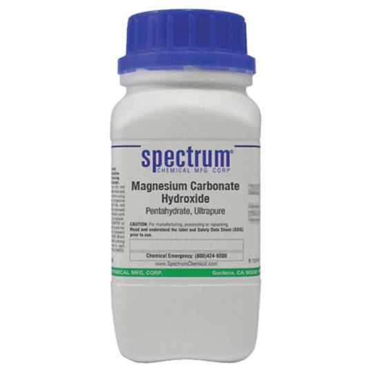SPECTRUM Magnesium Carbonate Hydroxide, Pentahydrate, Ultrapure 56378