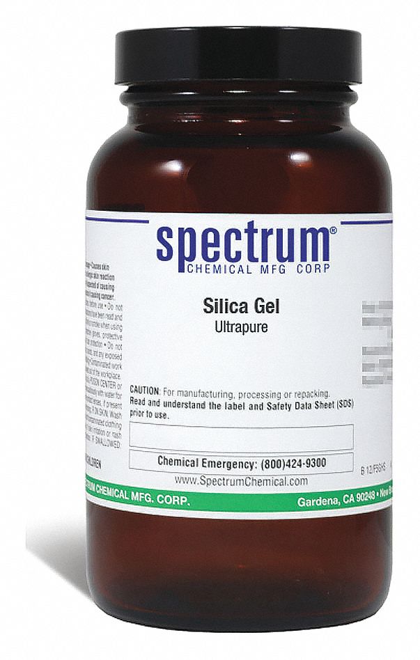 Silica Gel - Chromatography - 5-20 Micron: Lab, 100 g, 112926-00-8, Reagent, Powder, Bottle, 1
