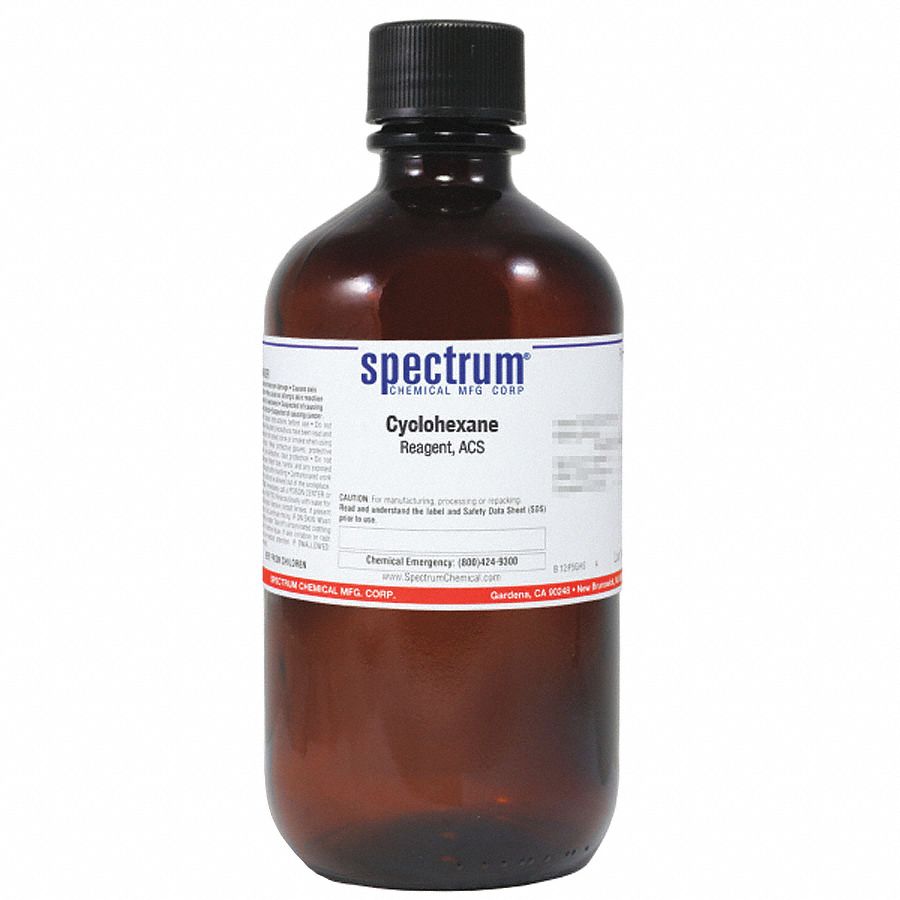 ACS, 1 L, Cyclohexane - 6MMC6|C1455-1LT - Grainger