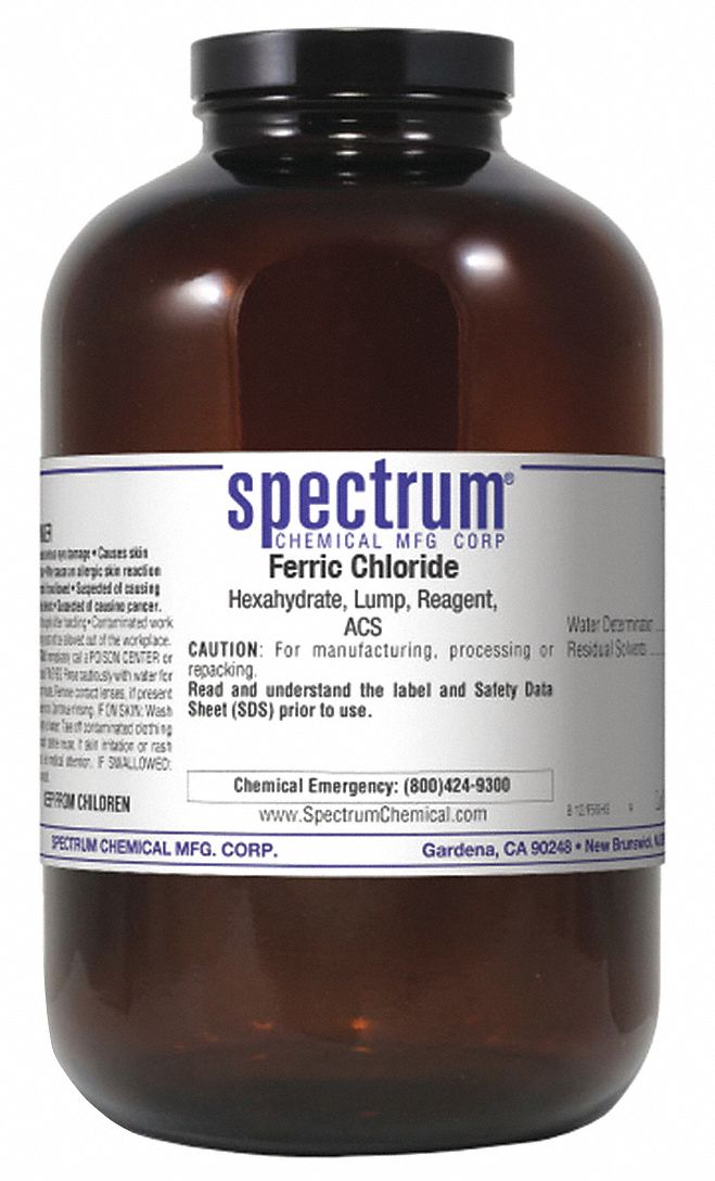 Frc Chlrd, hxahydrt, Lump, Rgnt, ACS, 2.5kg