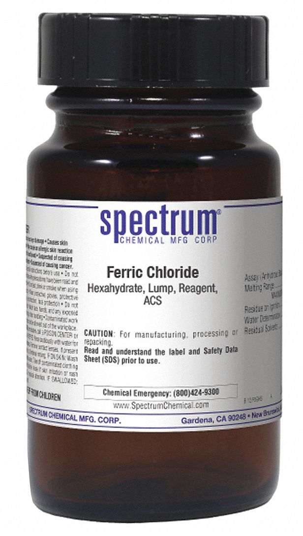 Frc Chlrd, hxahydrt, Lump, Rgnt, ACS, 25g