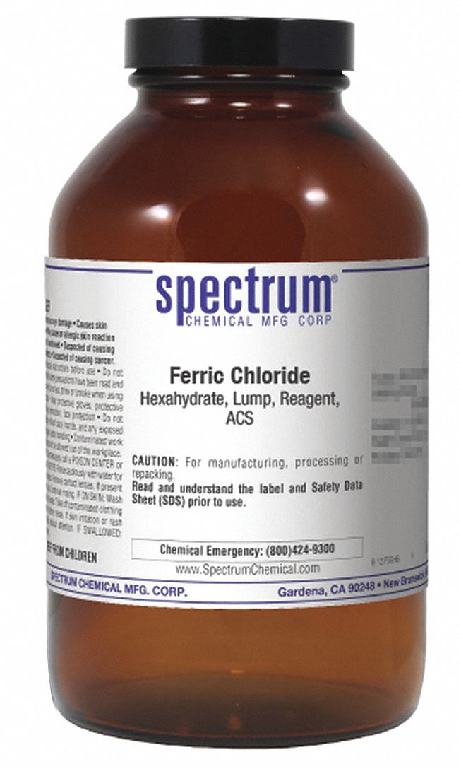 10025771, 270.3, Ferric Chloride, Hexahydrate, Lump, Reagent, ACS