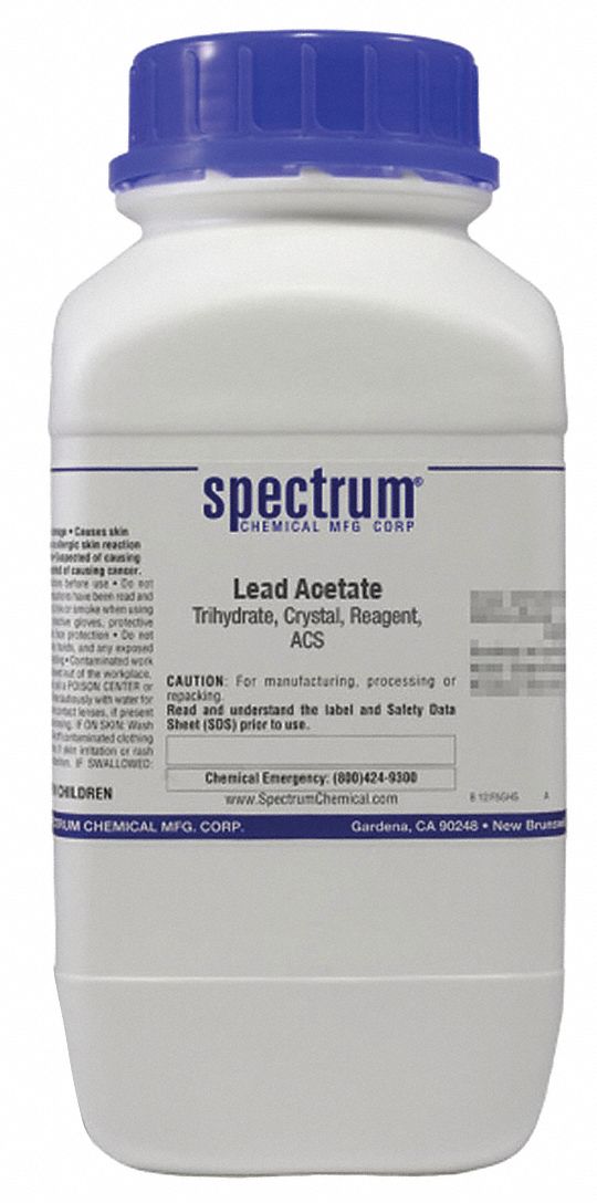 6080564, 379.34, Lead Acetate, Trihydrate, Crystal, Reagent, ACS