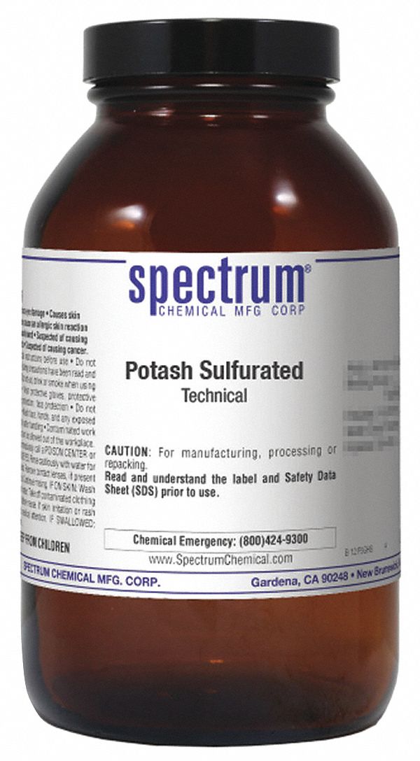 Potash Sulfurated, Technical, 500g