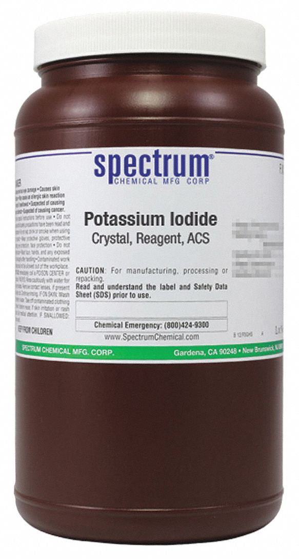 Acs 2 5 Kg Potassium Iodide 6mnc9 P1335 2 5kgpl Grainger