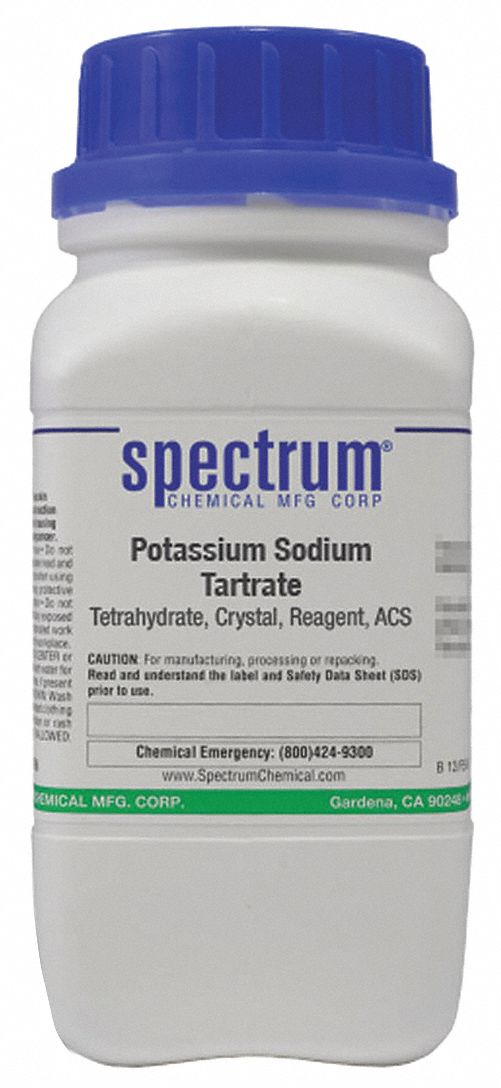 K Sdm Tartrate, ttrhydrt, Crs, Rgt, ACS, 500g