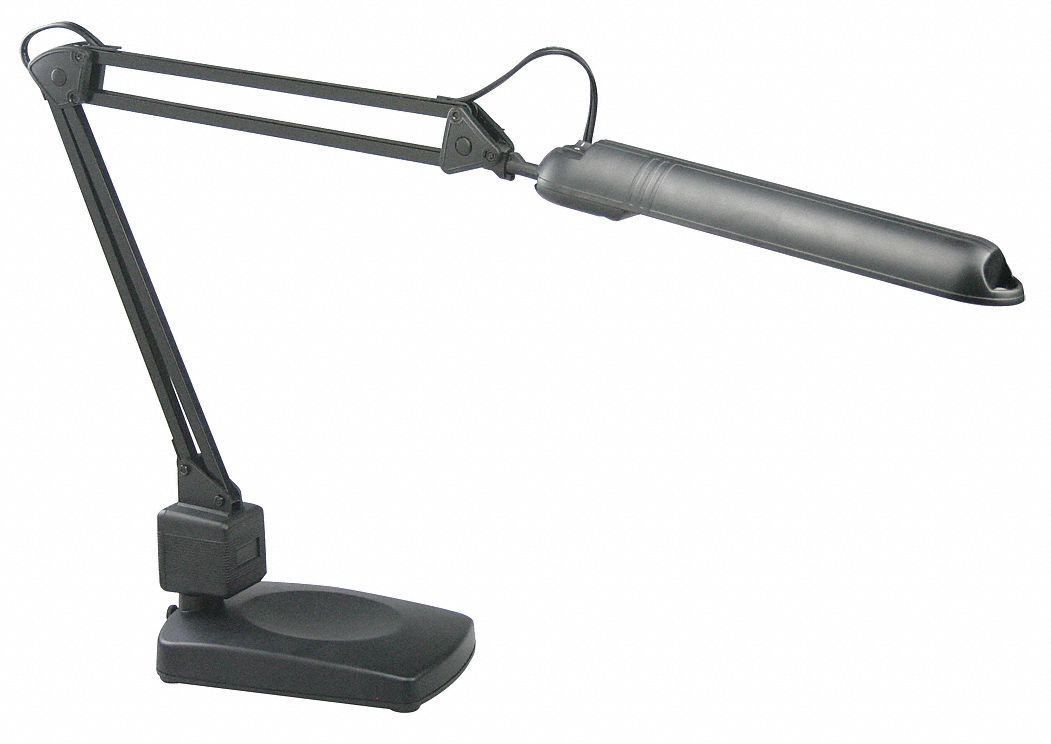 LUMAPRO, Fluorescent, 12 in Arm Reach, Articulating Arm Task Light