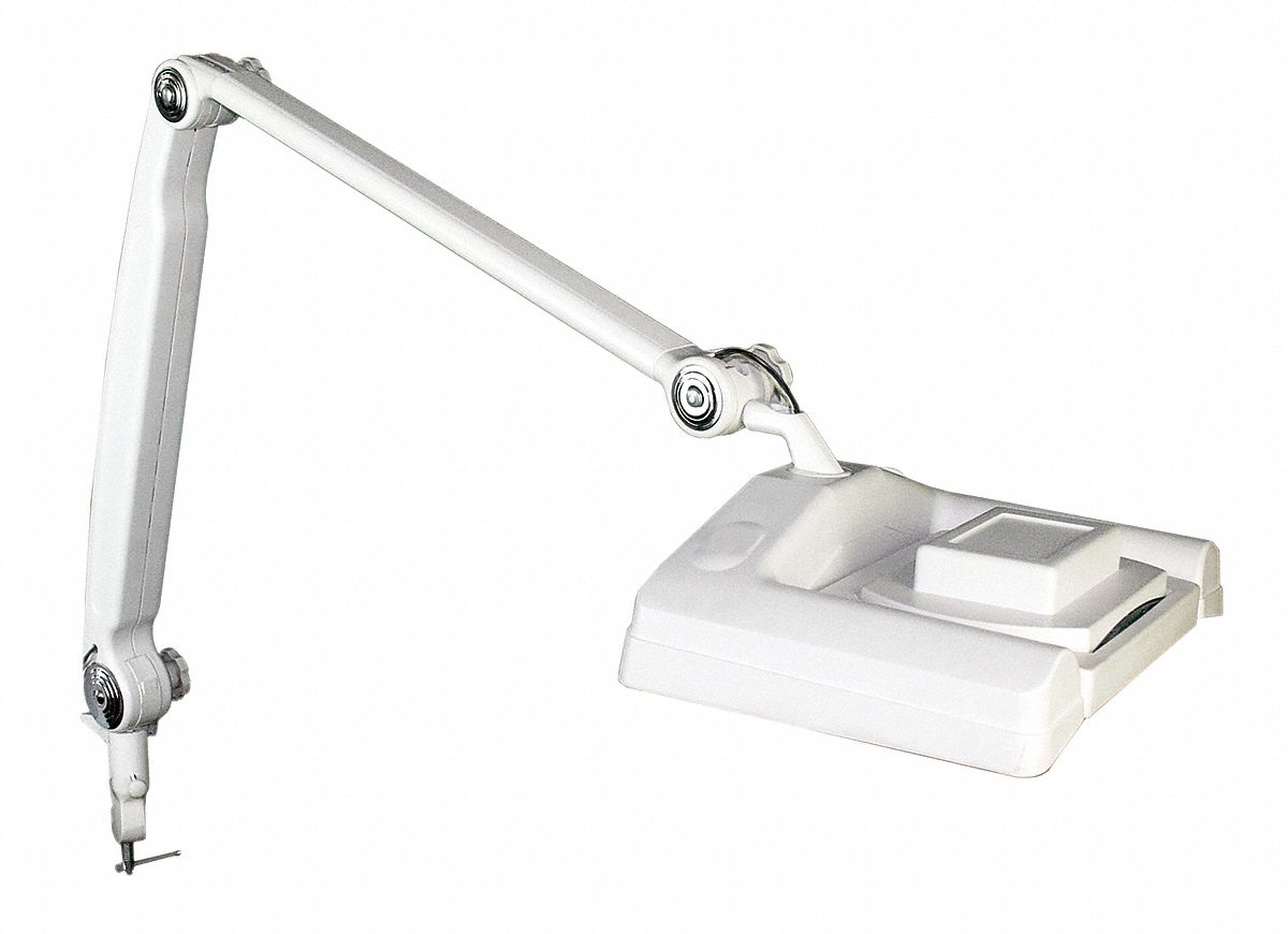 RECTANGULAR MAGNIFIER LIGHT, LED, 1.75X, 3 DIOPTER, 900 LUMENS, 32 IN ARM REACH