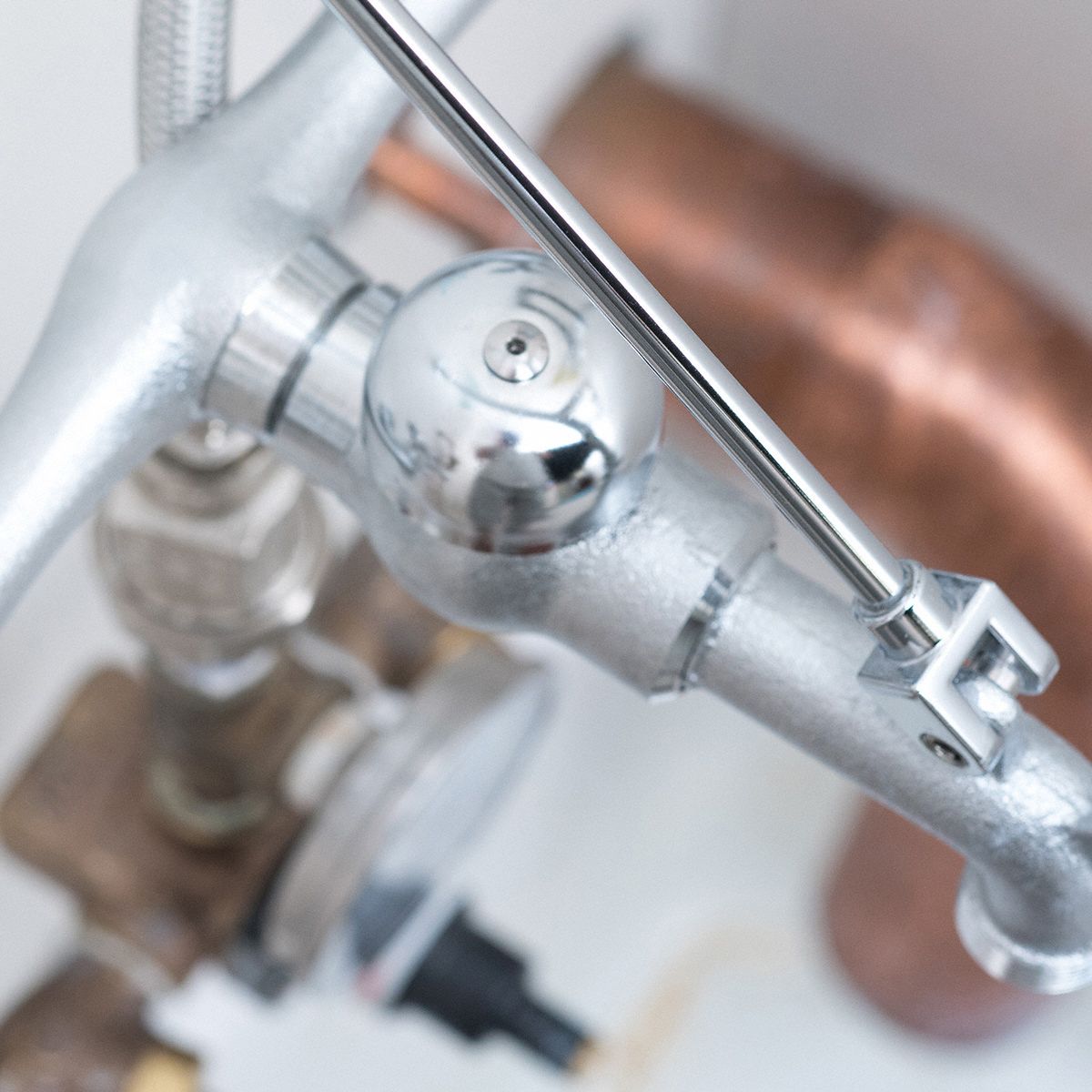 SPEAKMAN Straight Service Sink Faucet Speakman, Commander, Chrome Finish, 14 gpm Flow Rate