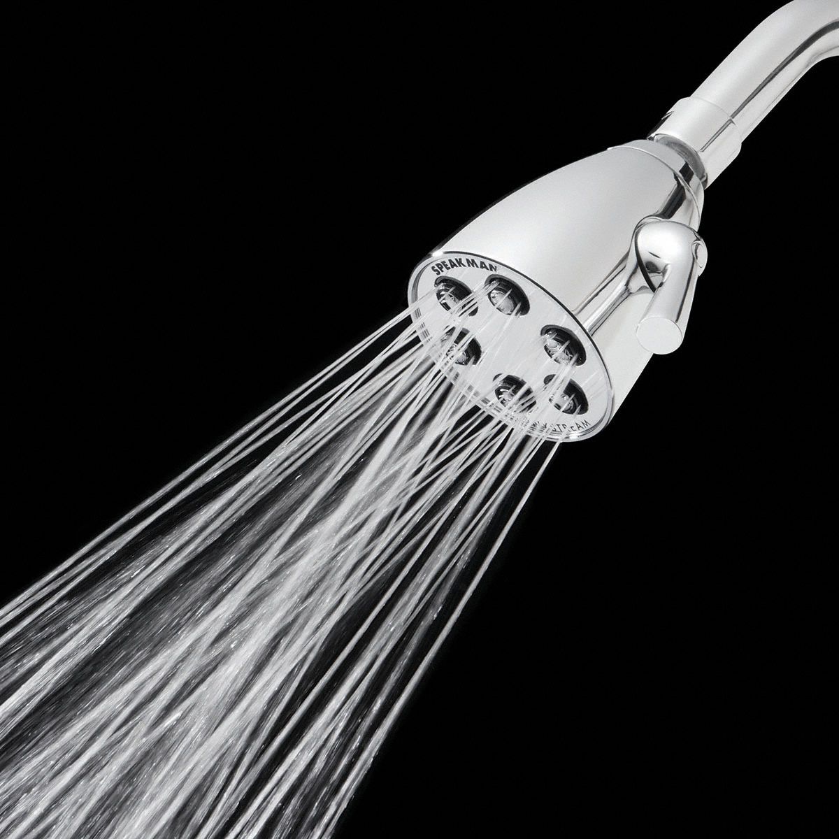 Showerhead: Speakman, Icon S-2252, 2.5 gpm Fixed Showerhead Flow Rate,  Polished Chrome Finish
