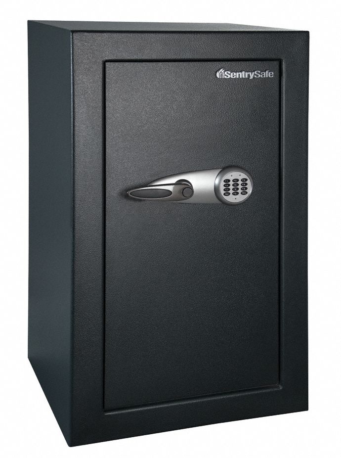 SENTRY SAFE Security Safe, 6.1 cu ft, Black 6MPK4T0331 Grainger
