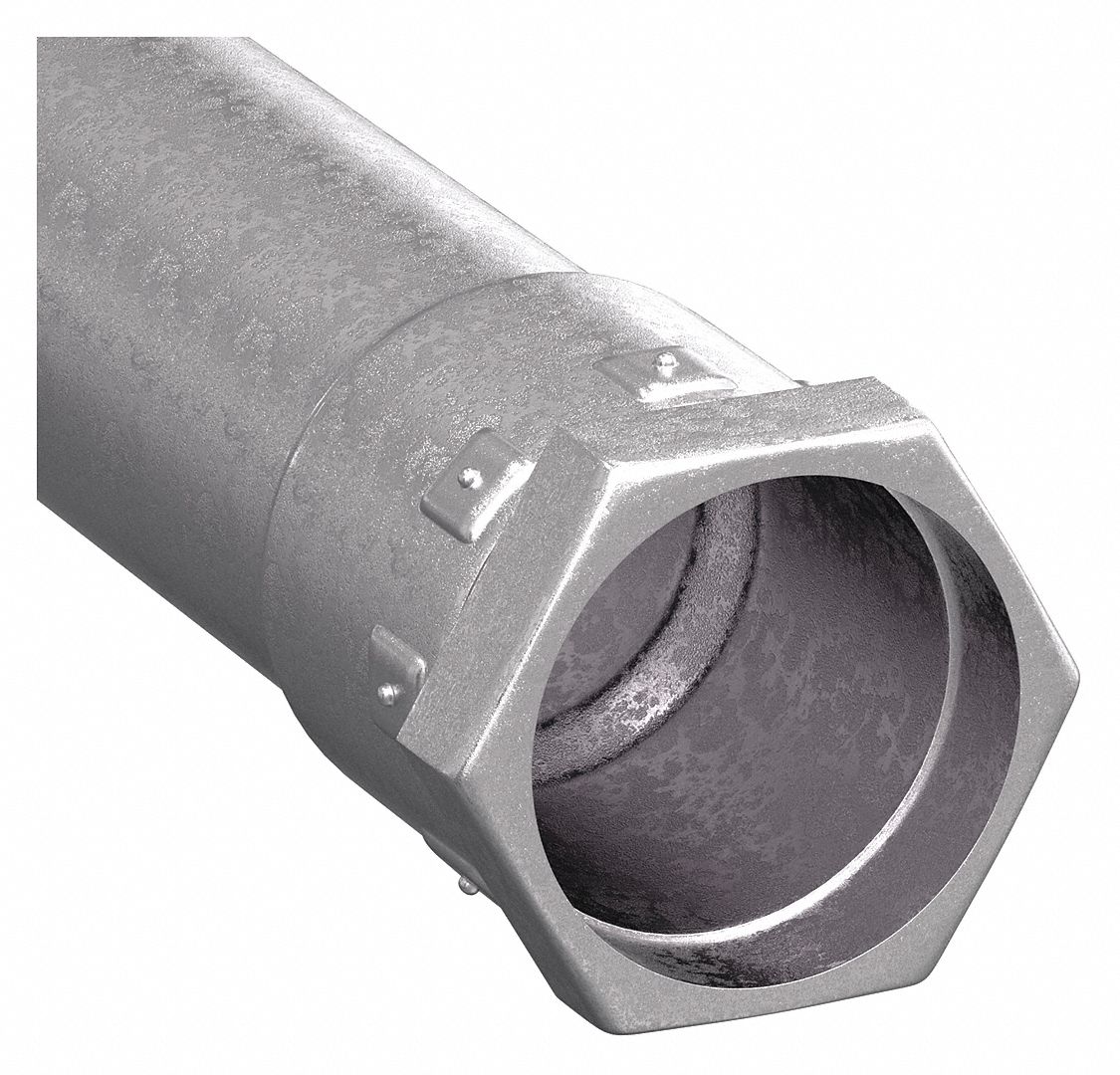 EMT Galvanized Steel Conduit with Compression Coupling, Trade Size 11/2", eBay
