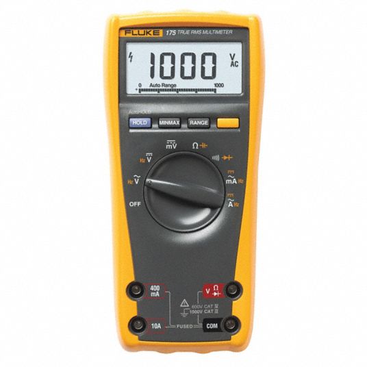 FLUKE Multímetro Digital Básico 600V 10A 6000 conteos