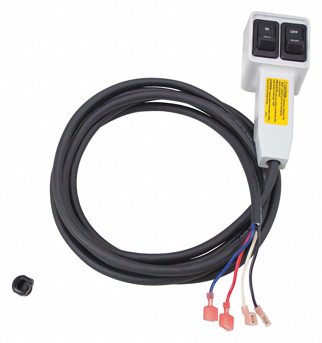 WINCH REMOTE CONTROL SWITCH KIT, 4,000 LB/1,200 LB COMPATIBLE LOAD CAPACITY, 24089