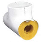 Pipe Fitting Insulation,Tee,1-1/2 In. ID