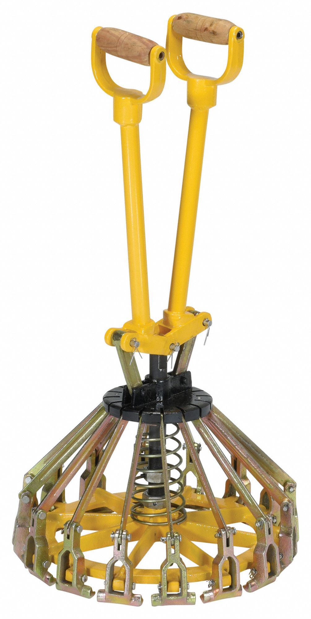 Yellow, Steel, Pail Lid Closer 6MRH9PLC5 Grainger