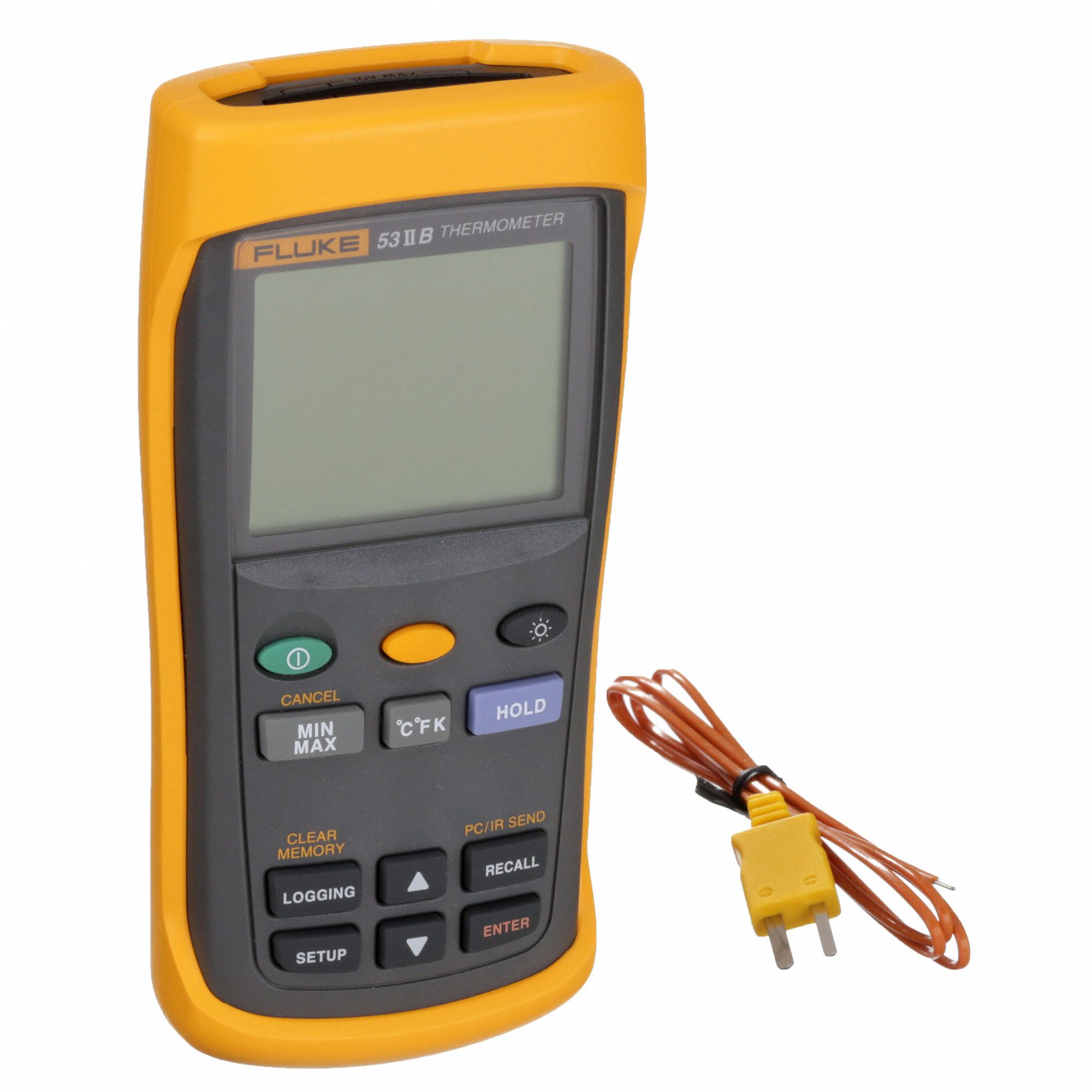 FLUKE Thermocouple Thermometer: Thermocouple Temp Meter with Data ...