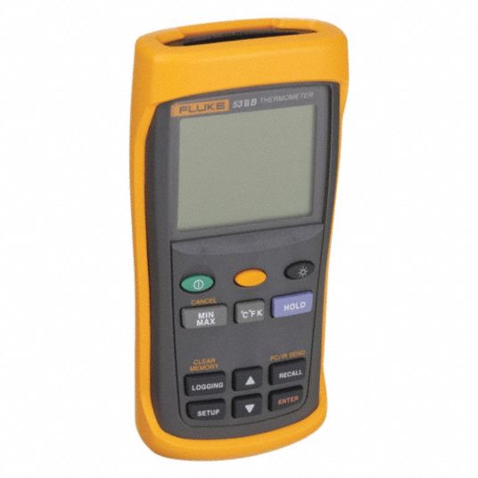 FLUKE, 0°C to 35°C/0°C to 50°C/0% to 70%/0% to 90% Humidity Range, USB ...