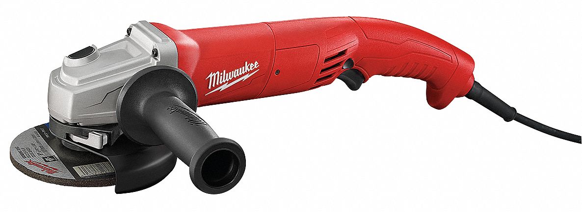 ANGLE GRINDER, CORDED, 120V/11A, 5 IN DIA, TRIGGER, ⅝