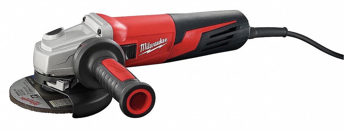 ANGLE GRINDER, CORDED, 120V/13A, 5 IN DIA, SLIDE, ⅝"-11, 11000 RPM, 8 FT, BARREL GRIP