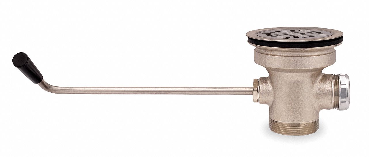 T＆S Brass B-3940 Waste Drain Valve with Twist Handle by T＆S 