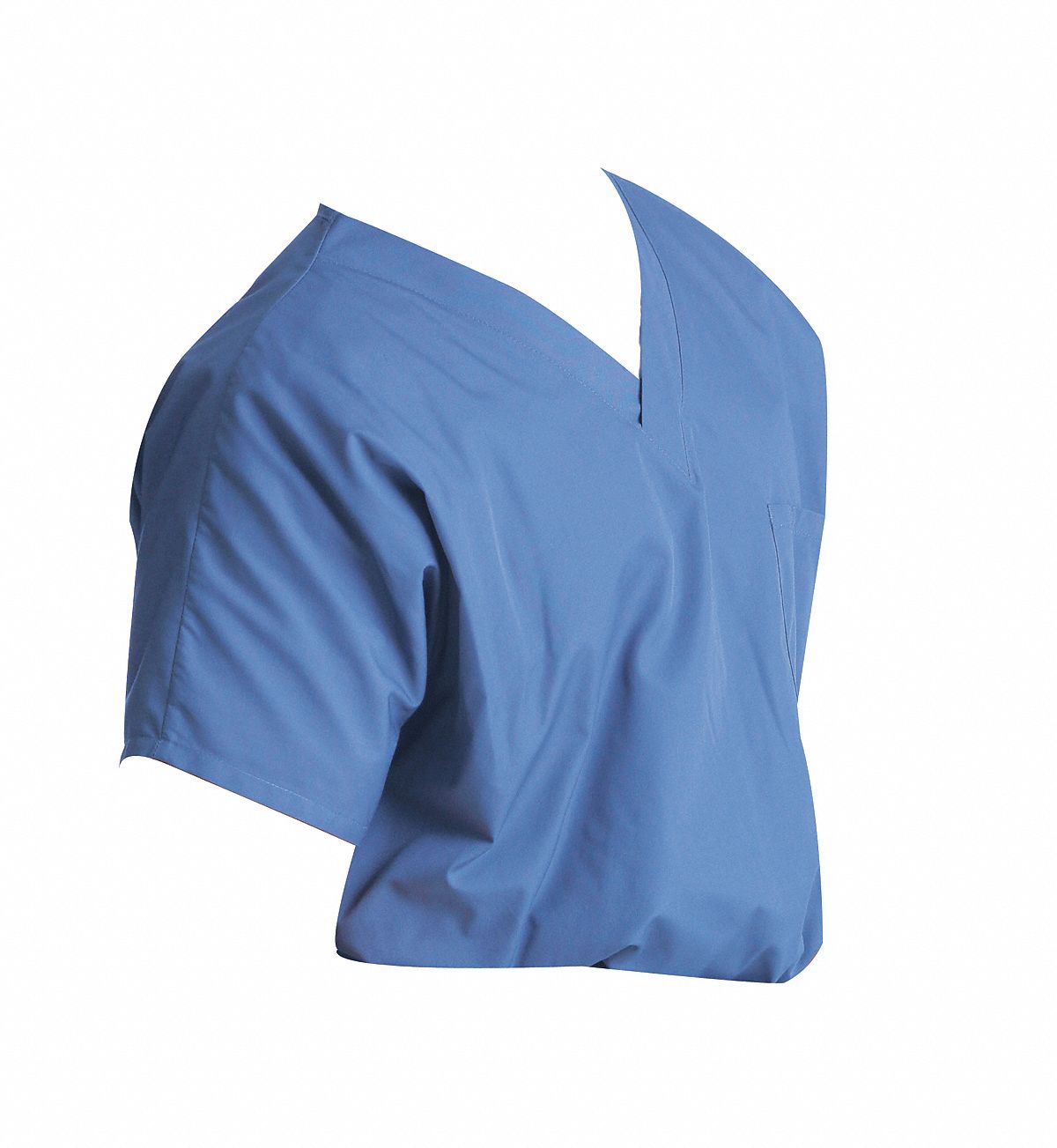 Ceil Blue Scrub Shirt Xl Polyester Cotton Fits Waist Size 39 To 42