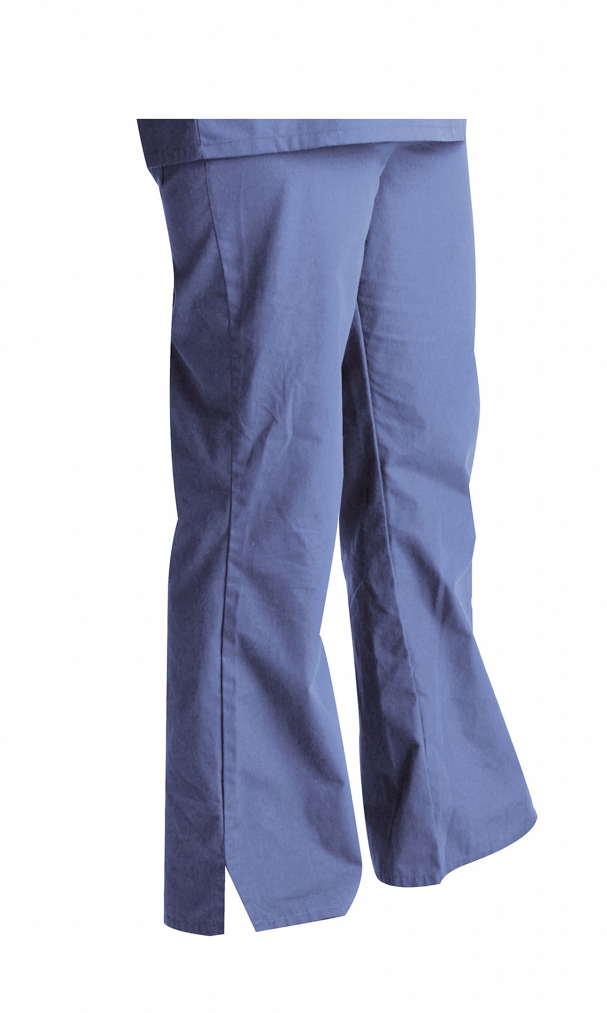 SCRUB ZONE Ceil Blue Scrub Pants, S, Polyester/Cotton, Fits Waist Size