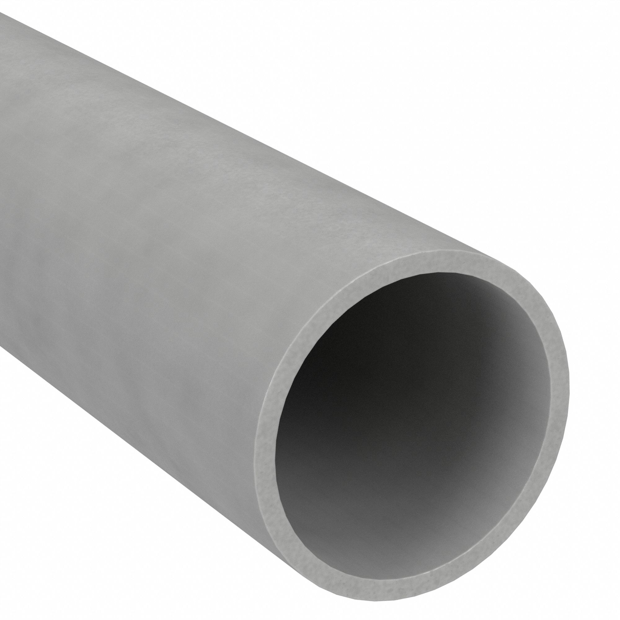 APPROVED VENDOR Pipe: PVC, 2 in Nominal Pipe Size, 10 ft Overall Lg, Unthreaded, Schedule 80, Gray
