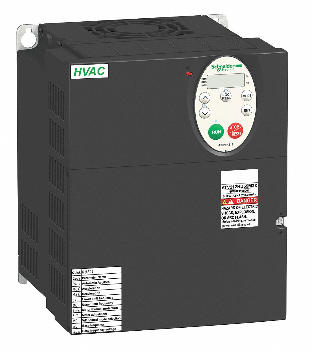 Schneider Electric To V Ac Hp Max Output Power Variable Frequency Drive Mva