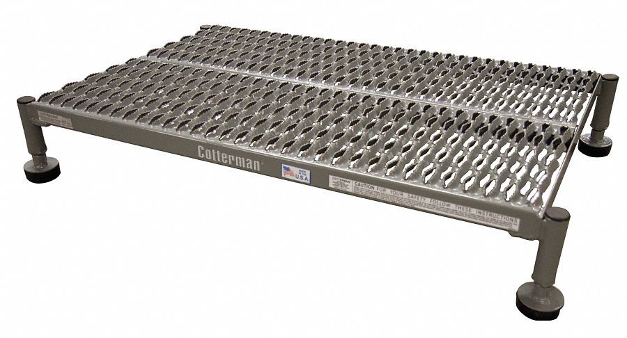 Work Pltfrm Adjstbl Ht Stl 10 to 15 In H