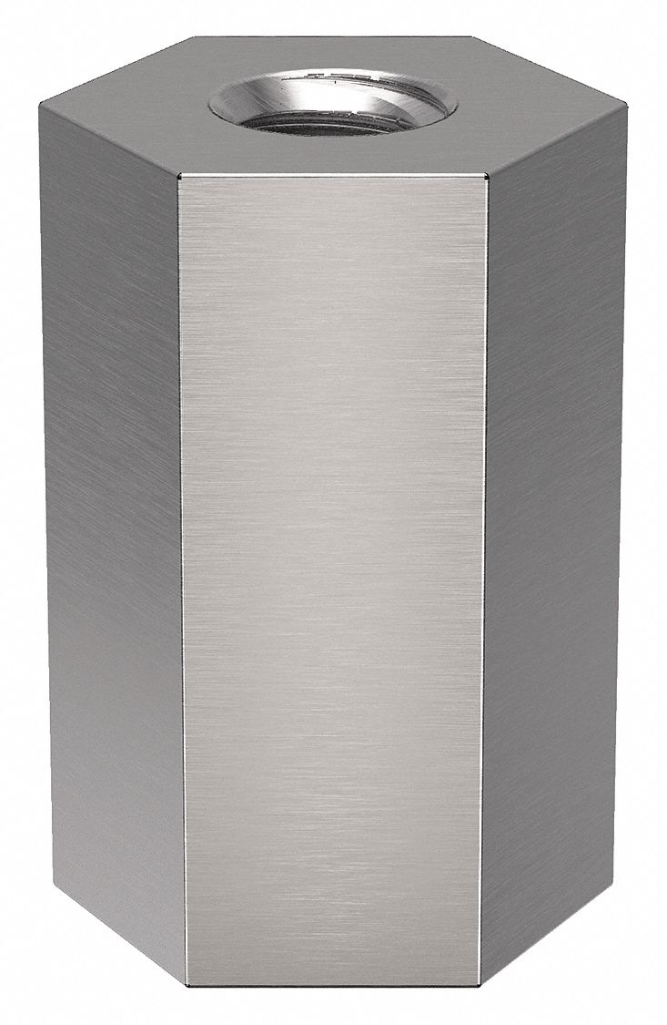 Standoff: #2-56 Thrd Sz, 5/16 in Lg, Hex, Stainless Steel, Plain, 3/16 in Hex Wd
