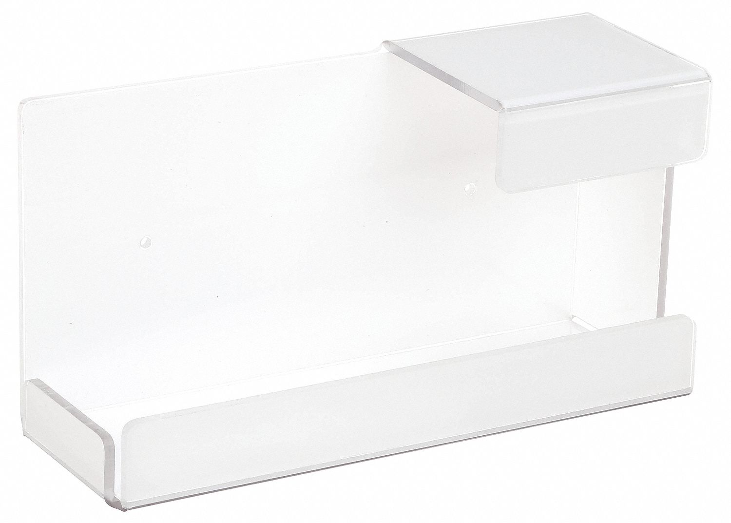 UNIVERSAL MOUNT GLOVE DISPENSER, RECYCLED PETG, WHITE