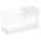 UNIVERSAL MOUNT GLOVE DISPENSER, RECYCLED PETG, WHITE