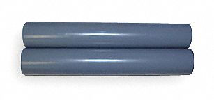 PIPE: CHLORFIT, CPVC, ¾ IN NOMINAL PIPE SIZE, 10 FT L, UNTHREADED, SCHEDULE 80, GREY