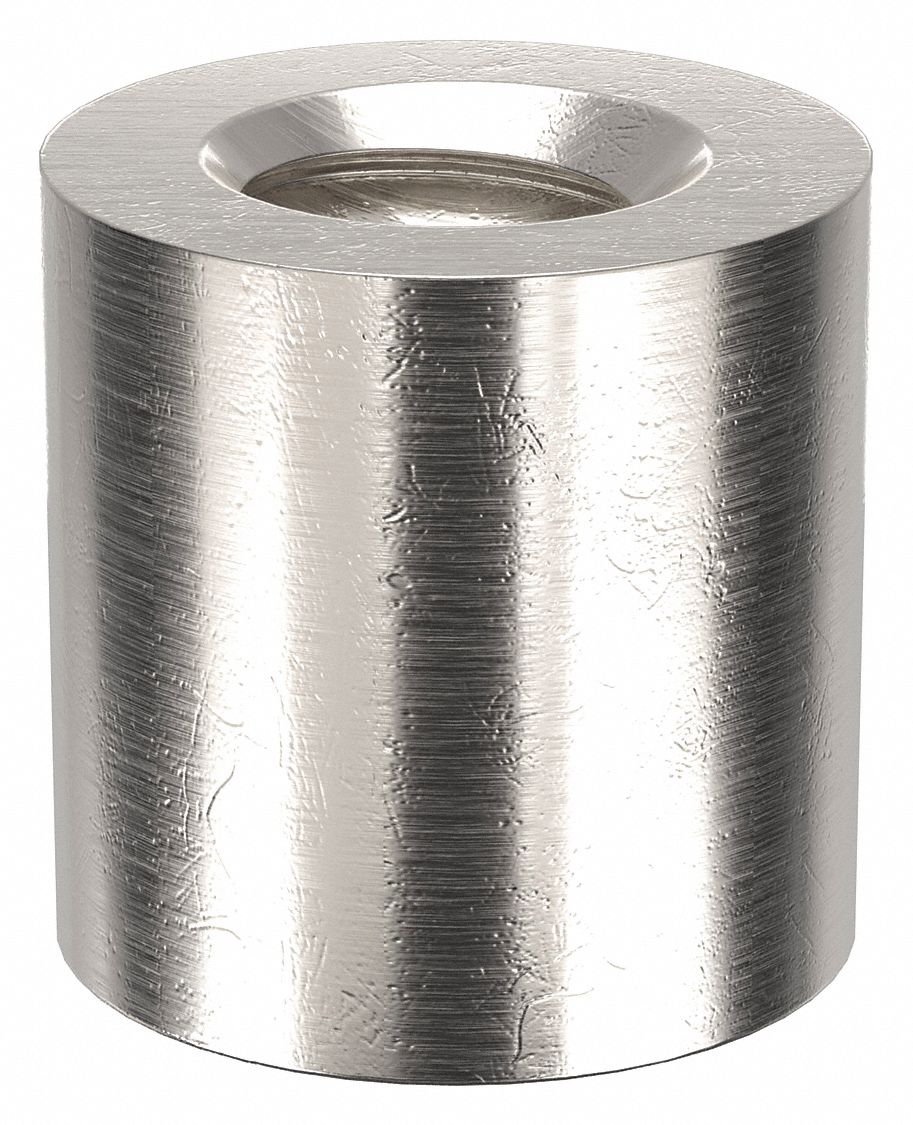 Standoff: #6-32 Thrd Sz, 1/4 in Lg, Round, Aluminum, Plain, 1/4 in Dia