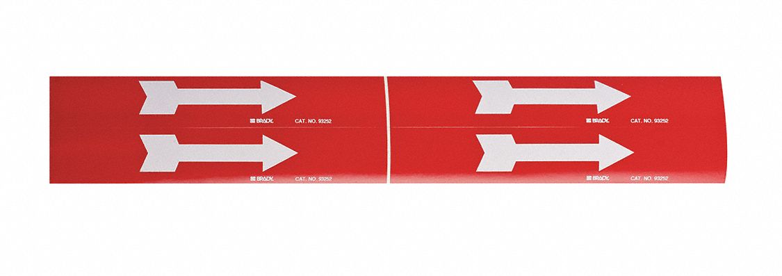 MARQ.DE TUYAU,FLECHES,RG,1A2-1/2PO