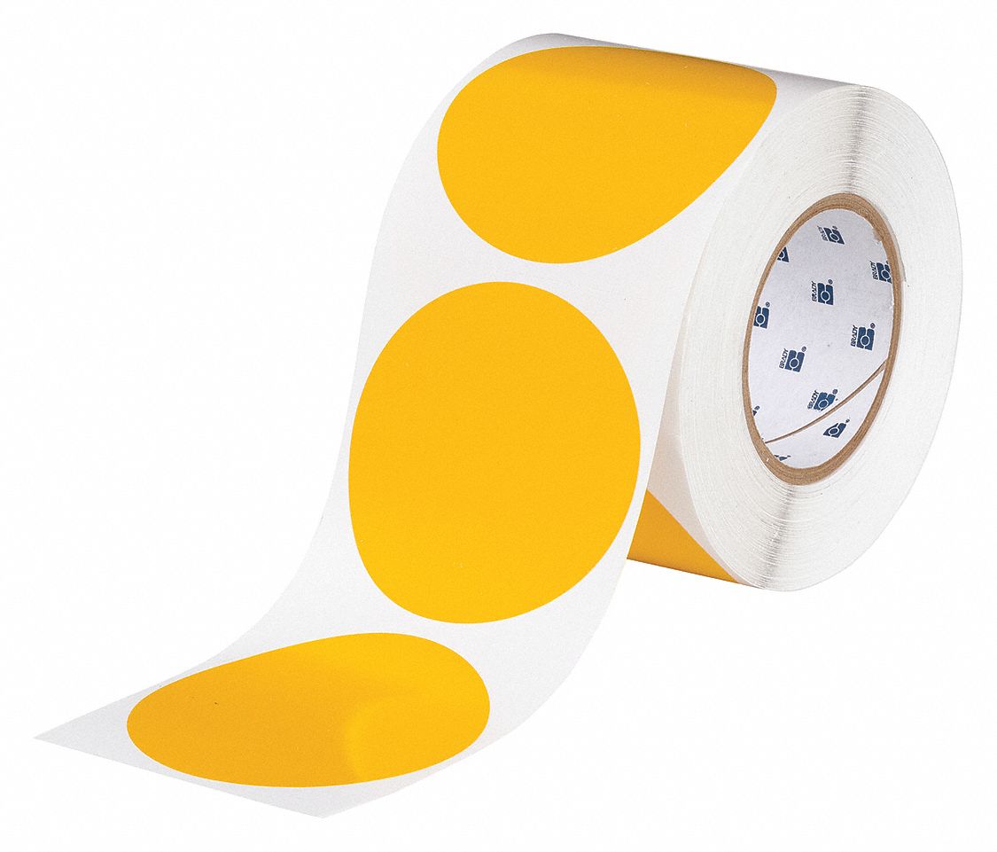 AISLE MARKING TAPE DOT 4IN D PK500