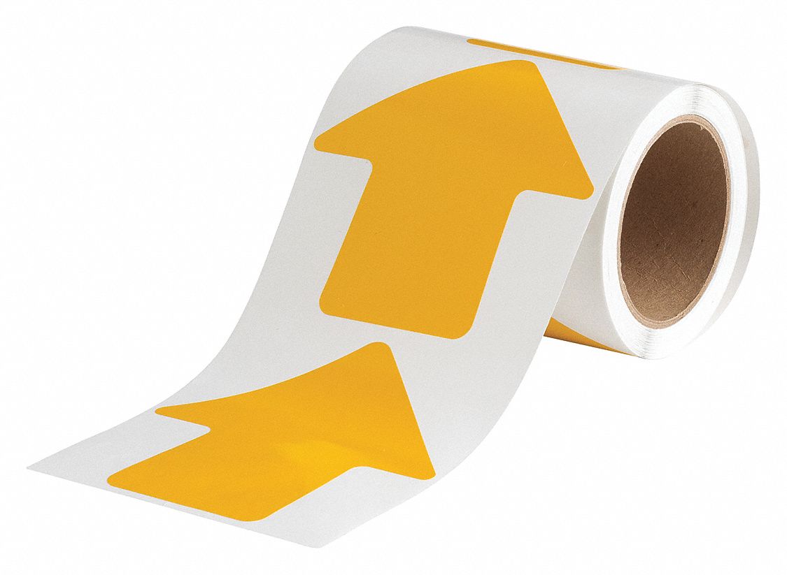 BANDE DE MARQ. FLECHE 5X5PO PQT100