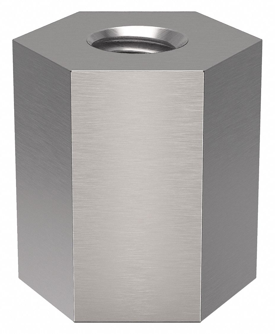 Standoff: #6-32 Thrd Sz, 3/8 in Lg, Hex, Stainless Steel, Plain, 5/16 in Hex Wd