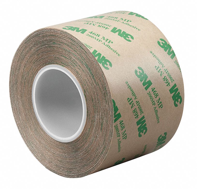 TRANSFER TAPE, 468MP, GENERAL PURPOSE, 6 IN X 20 YD, 5.2 MIL, POLY COATED KRAFT PAPER