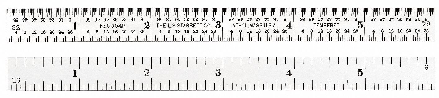 STEEL RULE 6IN 4R GRAD FULL-FLEXIBL