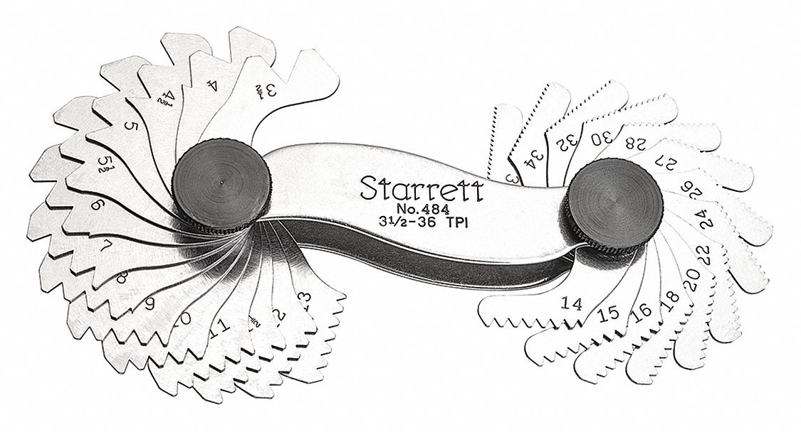 thread pitch gauge set