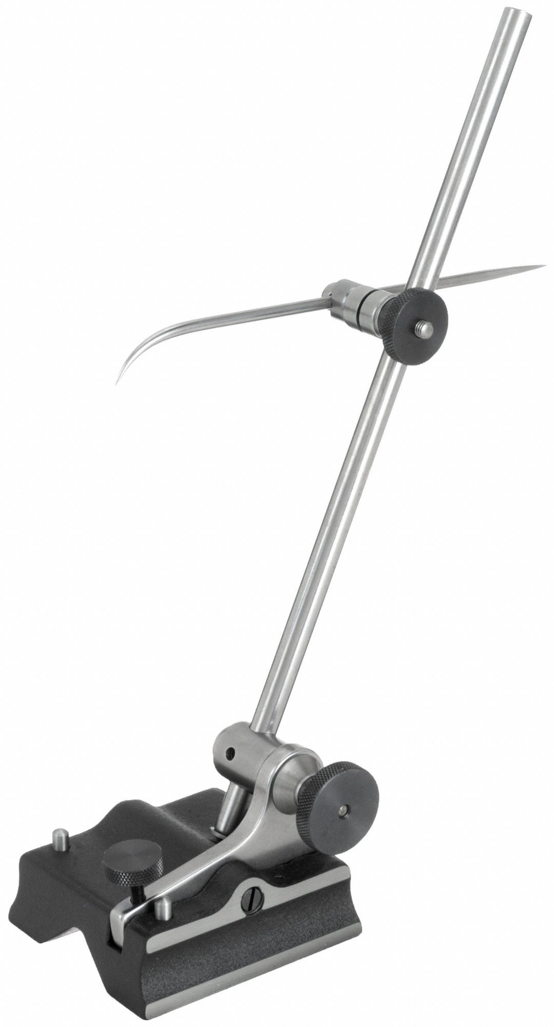 STARRETT, 3 in x 2 9/16 in Base Size, Surface Gauge with Scriber 6NAY257A Grainger