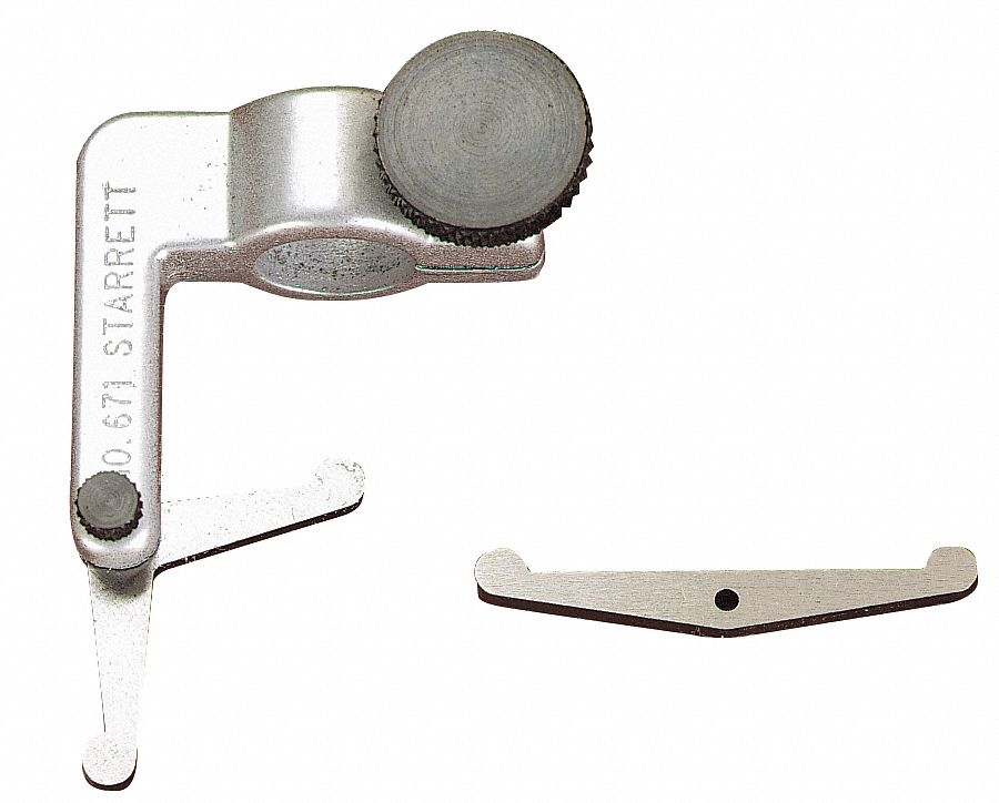 Universal Indicator Attachment: 2 in x 1 in x 2 in Size, For 3/8 in Indicator Stem Size