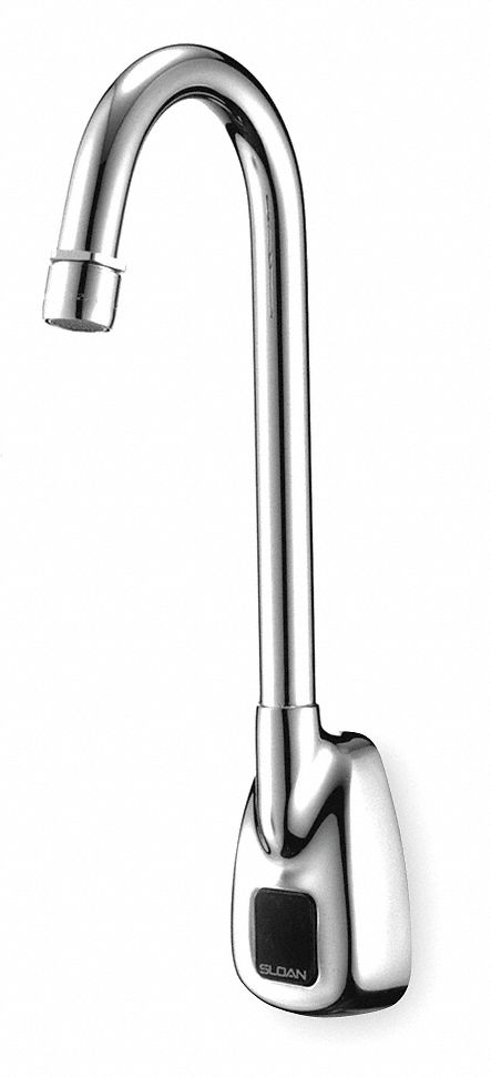 Sloan Chrome Gooseneck Bathroom Sink Faucet Motion Sensor Faucet Activation 2 2 Gpm 5yjr0 Etf500 P Grainger